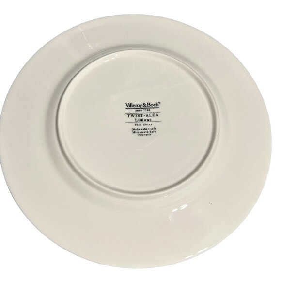 Villeroy & Boch Twist-Alea Limone & Verde 2 Salad Plates Colorful China Set - Picture 6 of 7